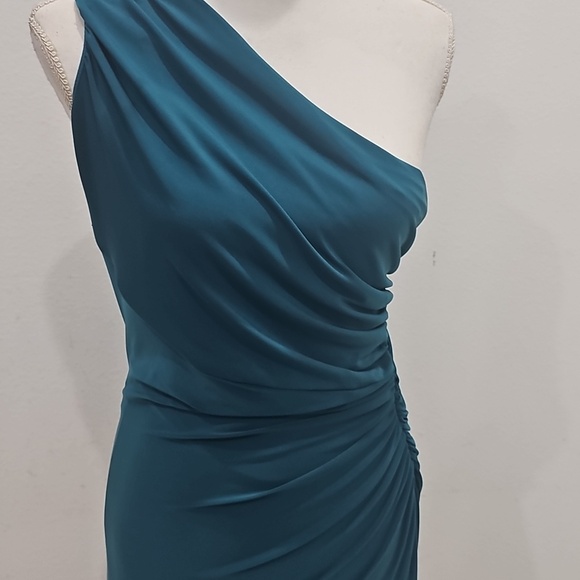 LRL Ralph Lauren Evenings Maxi Gown Size 12 Grèen Glam Gala Event Occasion Noir - Picture 12 of 13